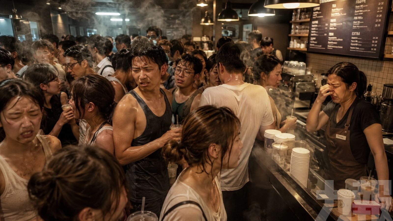 店員崩潰：整間店都是汗臭味