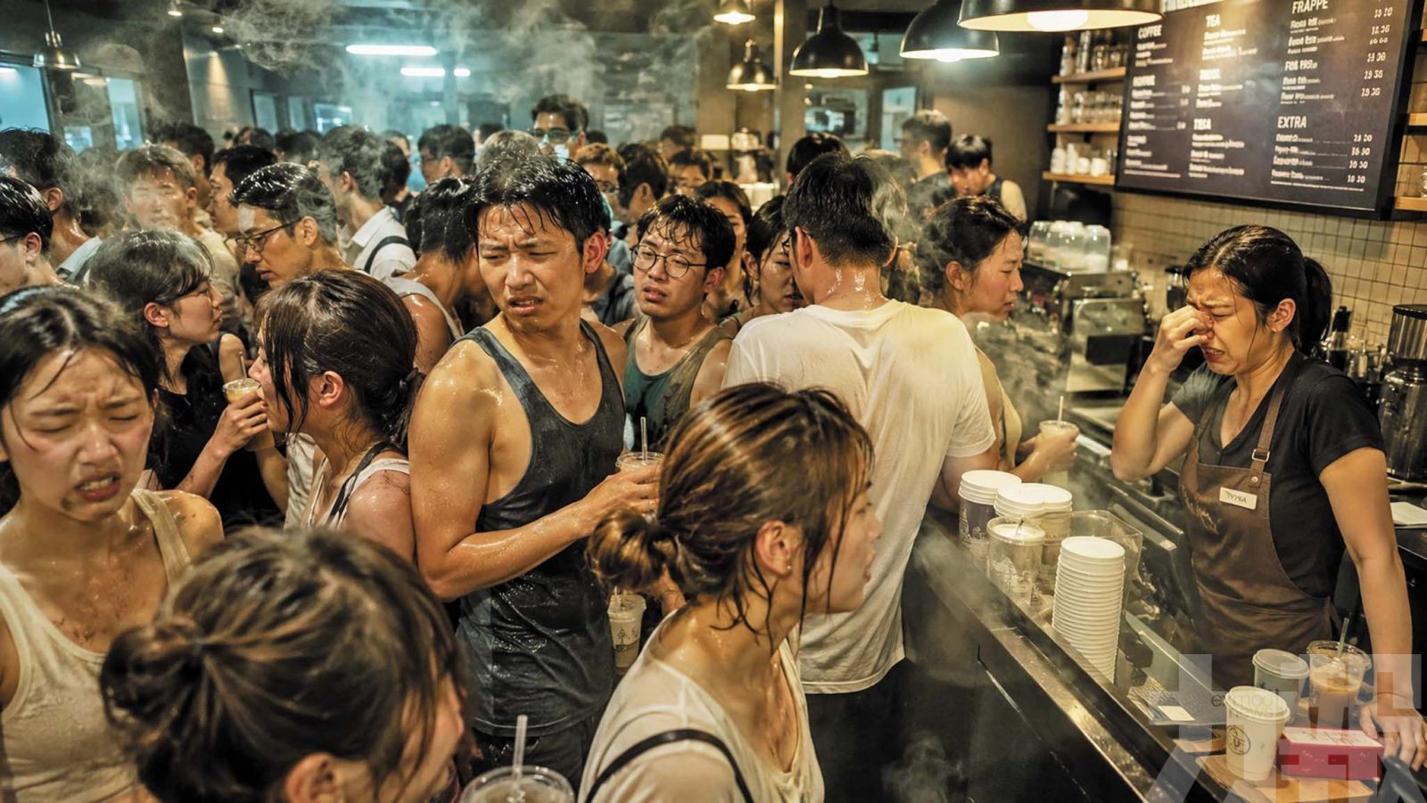 店員崩潰：整間店都是汗臭味