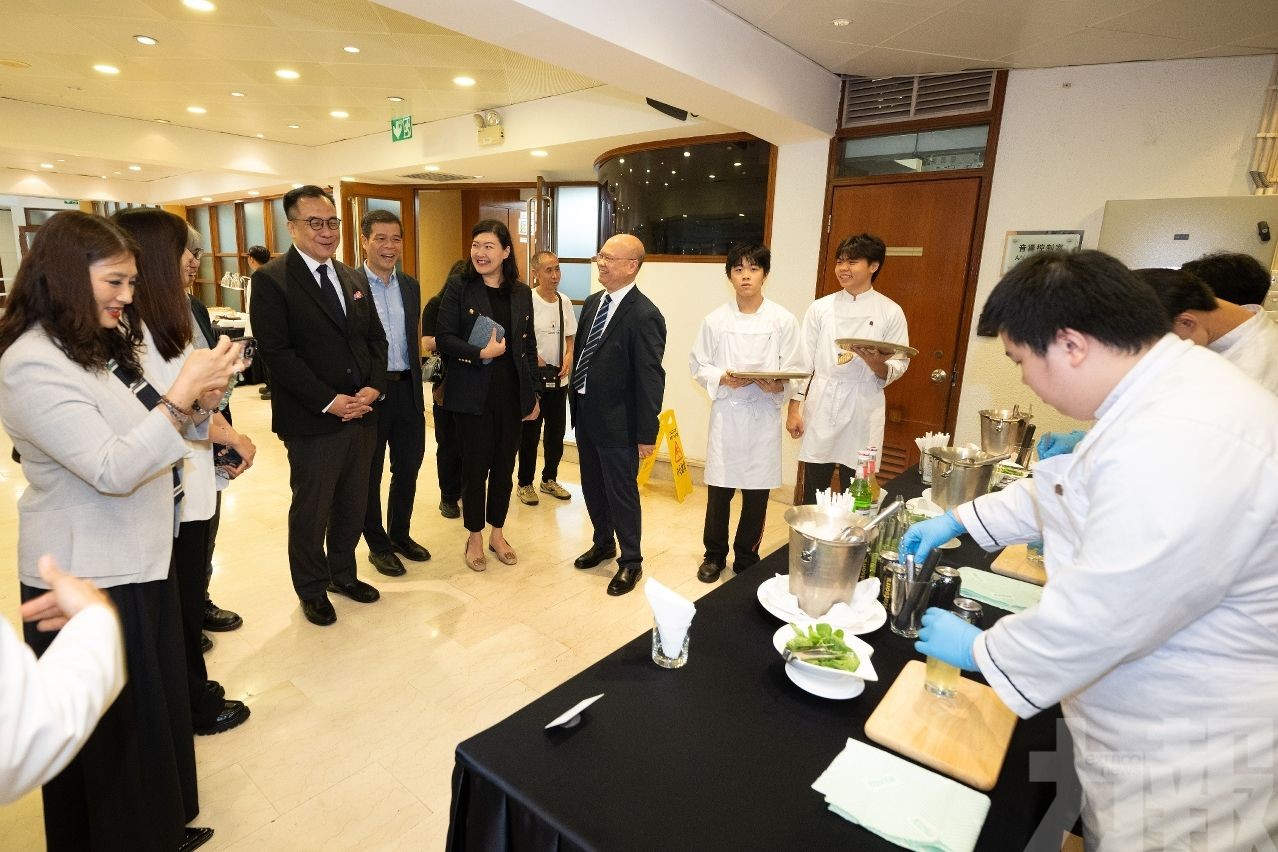 澳旅大與中葡職中攜手見證國際廚藝學生踏上專業之路