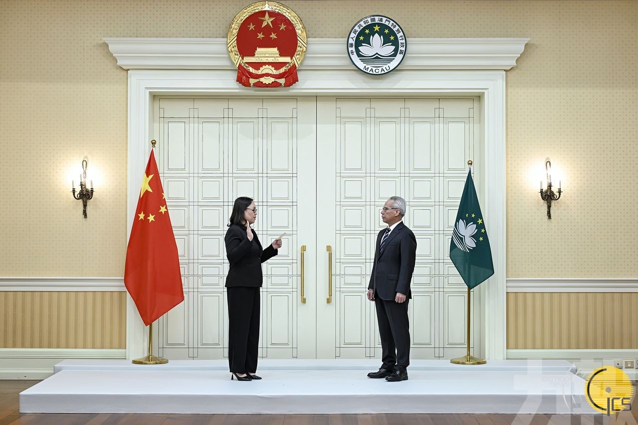經濟財政司司長吳惠嫻宣誓就職