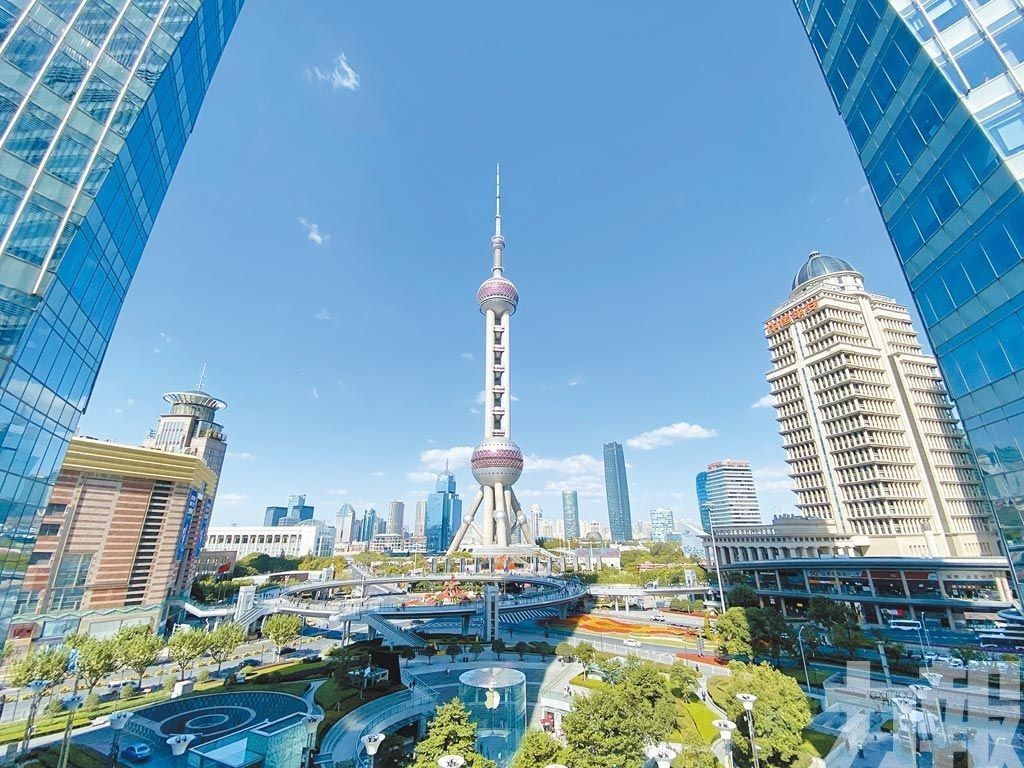 上海漲幅持續領先