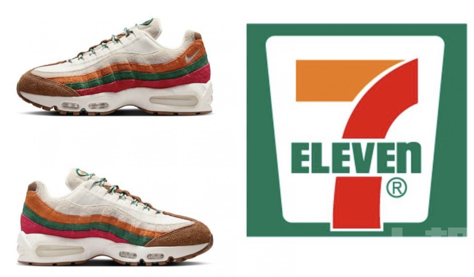 控Air Max 95新配色抄襲
