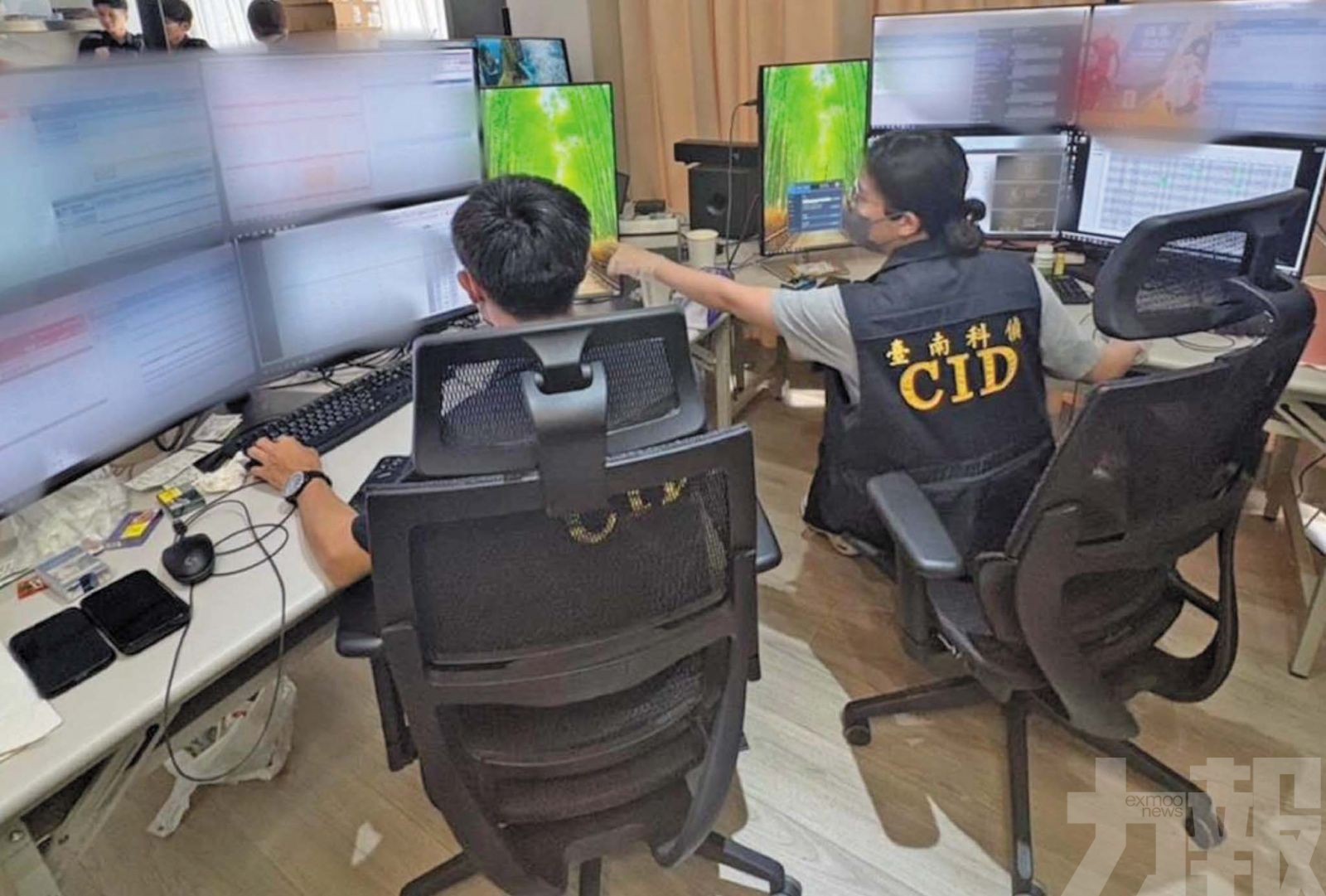 警拘五港澳人士涉款近百億台幣