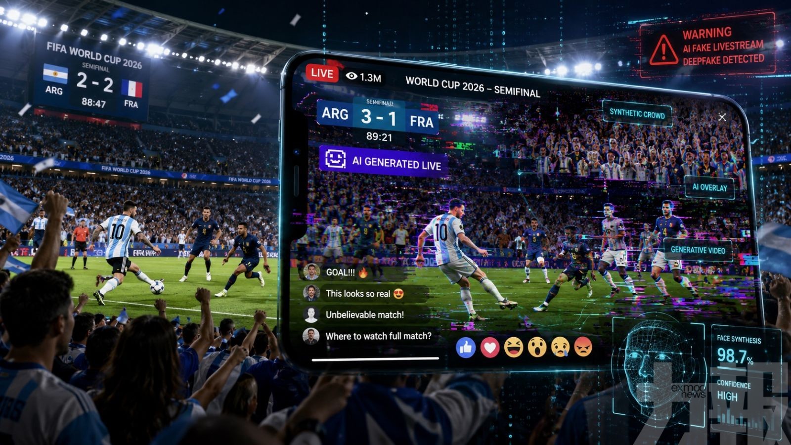 假直播也考驗FIFA信任防線