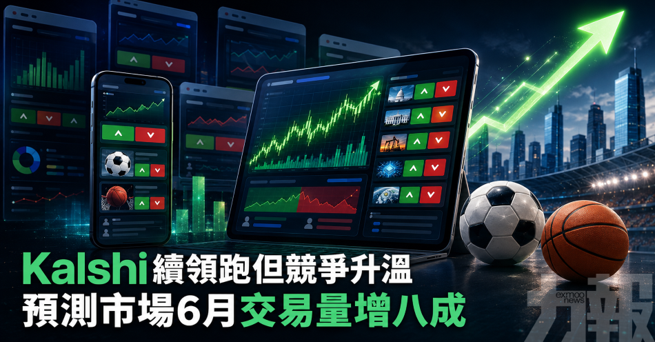 Kalshi續領跑但競爭升溫