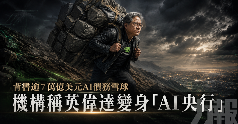 背書逾7萬億美元AI債務雪球