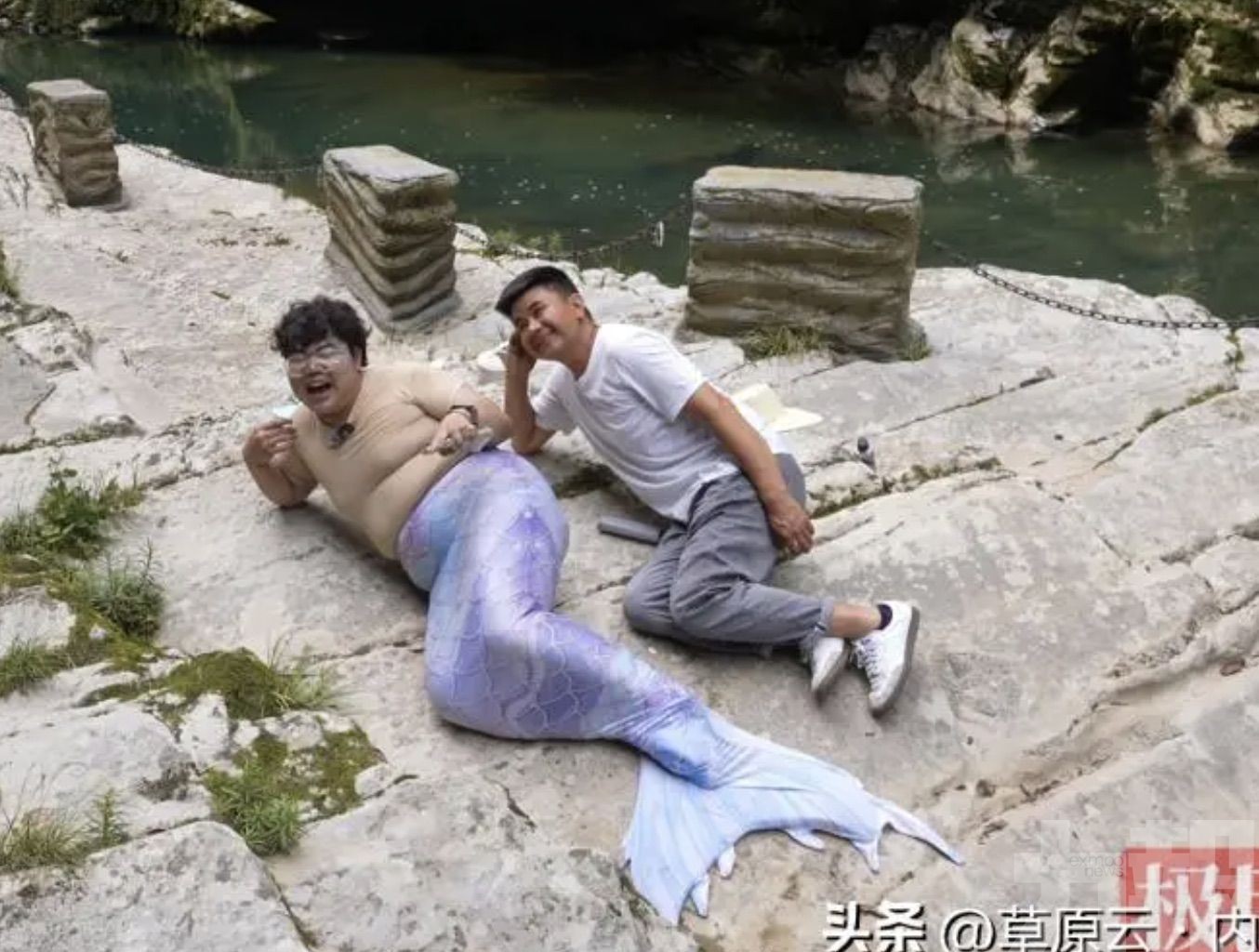 日薪100元累得滿身大汗