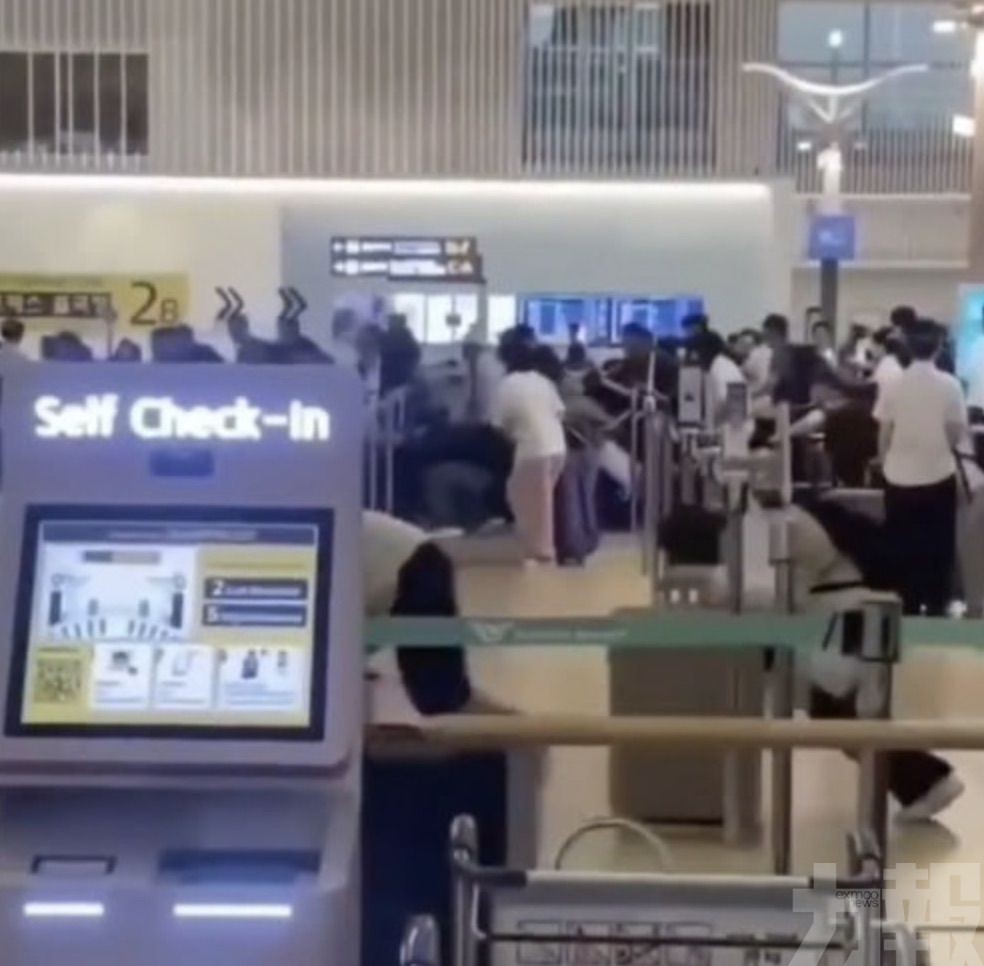 職員維持秩序受傷
