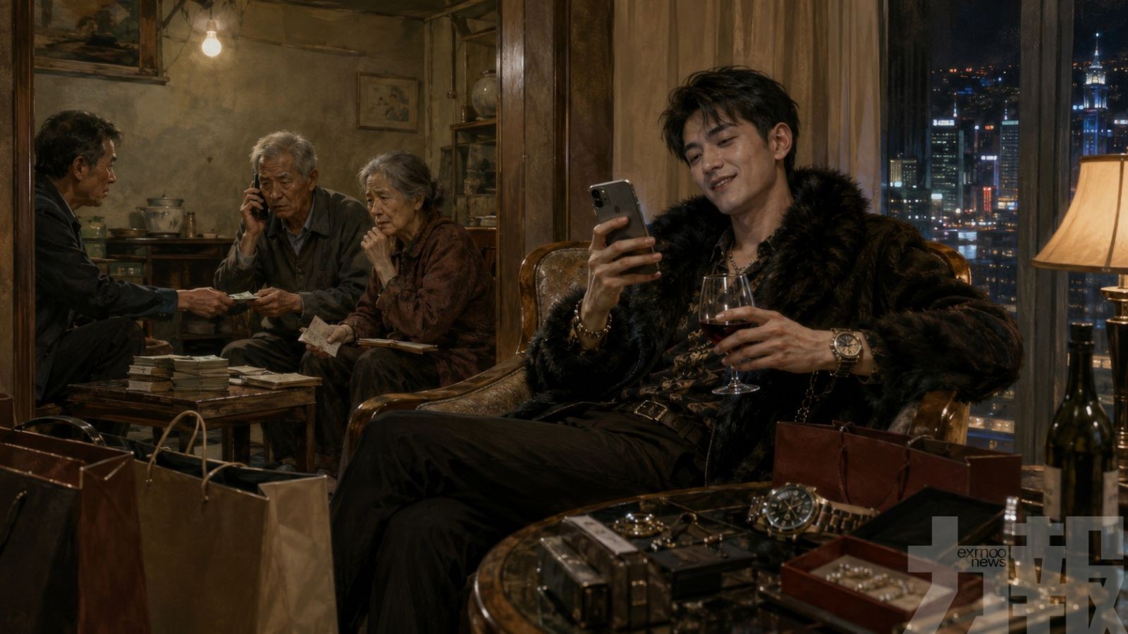 只為塑造富二代形象揮霍