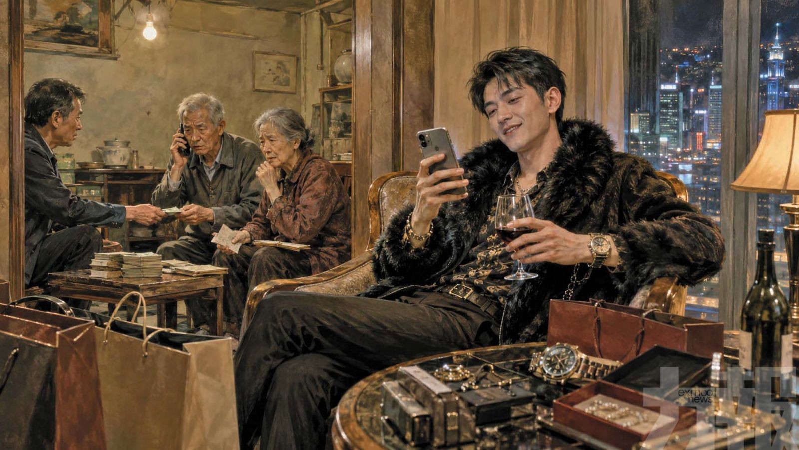 只為塑造富二代形象揮霍