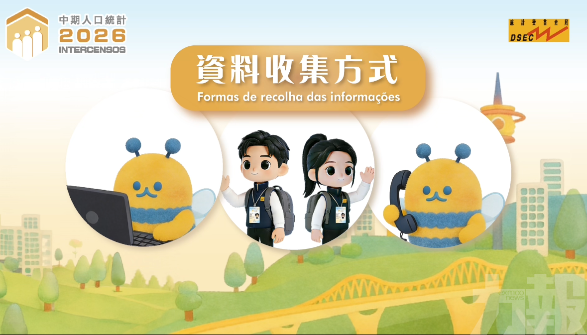 有片！有關2026中期人口統計工作資料收集方式介紹