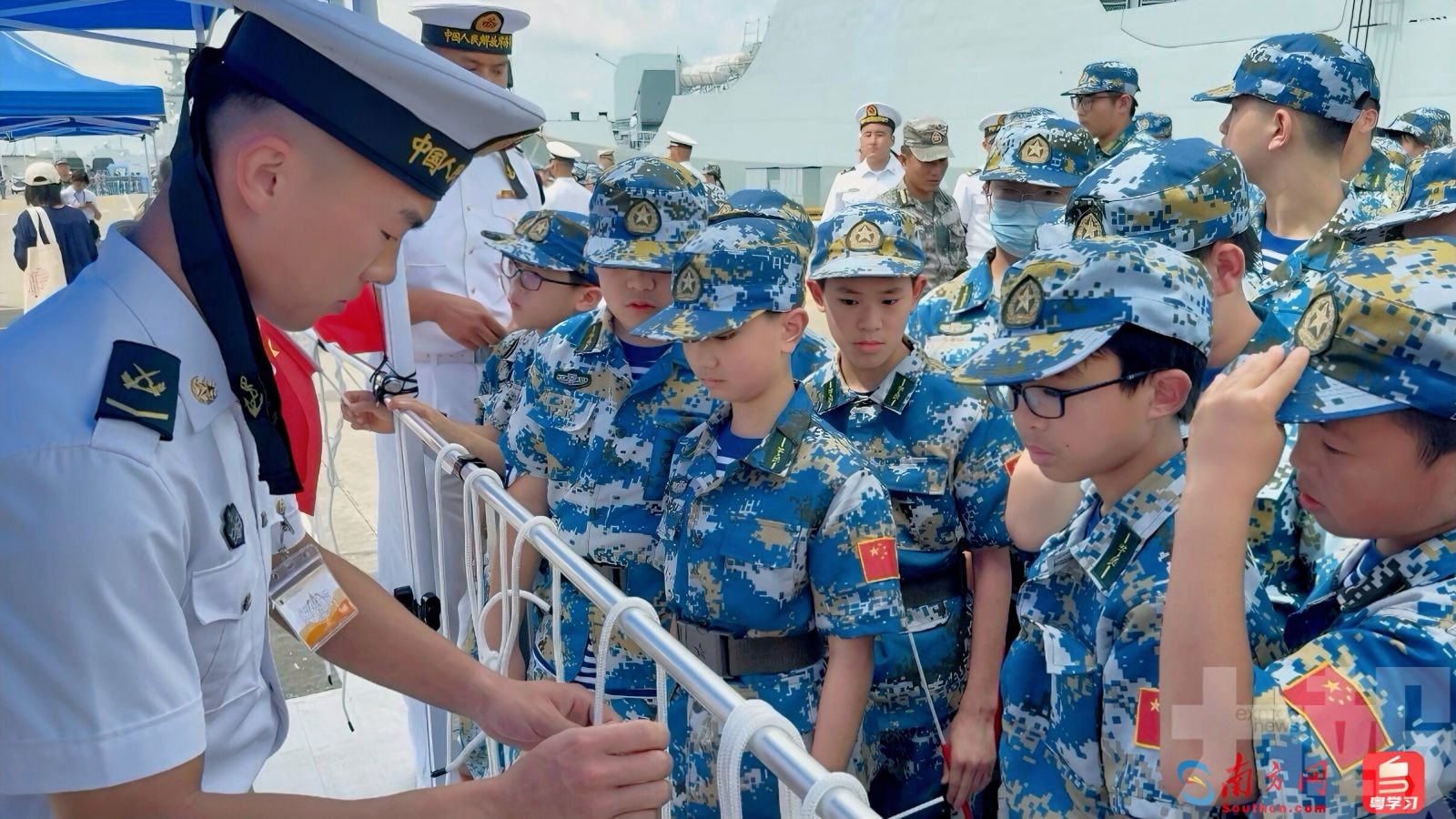 沉浸體驗海軍生活