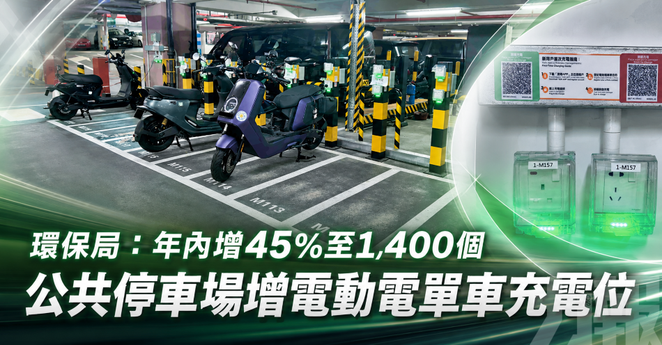 環保局：年內增45%至1,400個