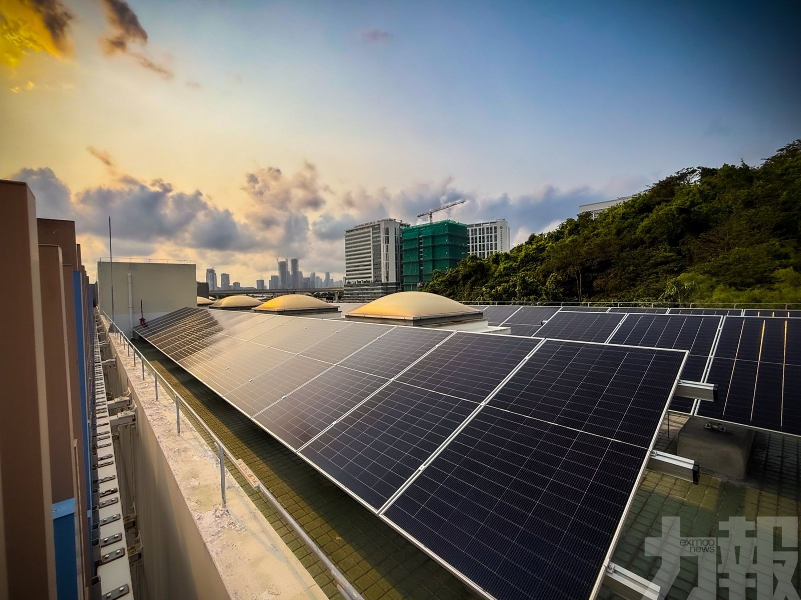 澳門石排灣水廠光伏發電系統啟用