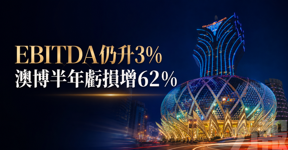 EBITDA仍升3%
