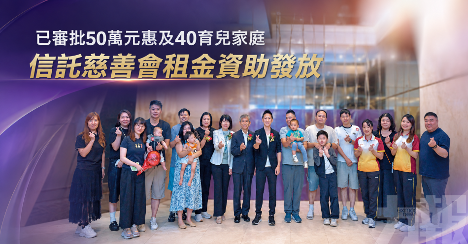 已審批50萬元惠及40育兒家庭