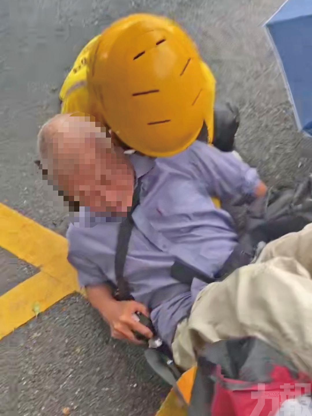 珠海騎手停車相助