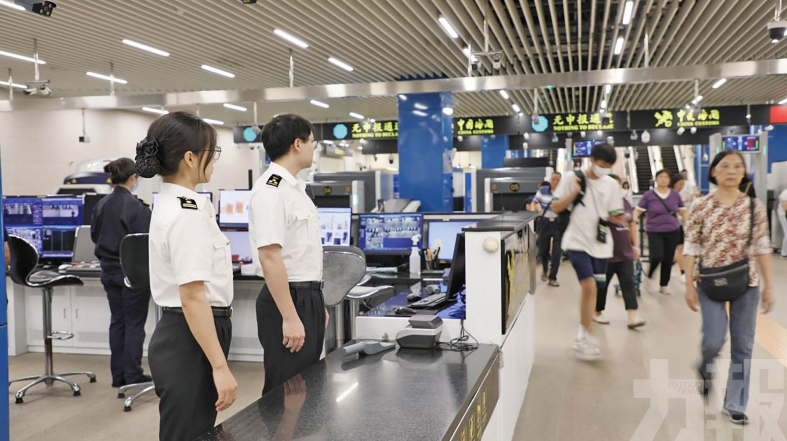 累計驗放旅客逾1.4億