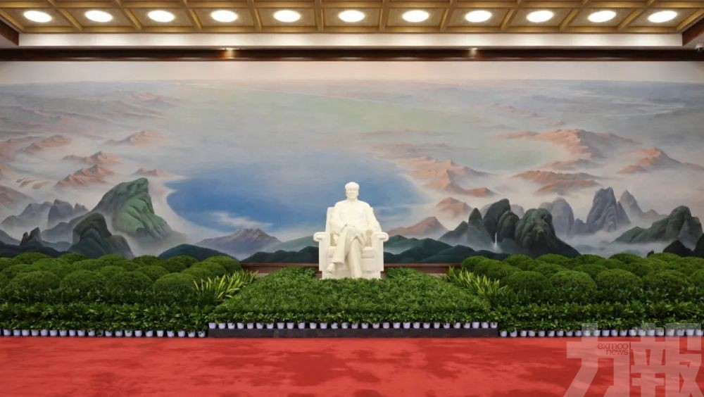 紀念堂巨幅壁畫煥新亮相