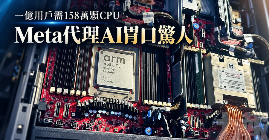 一億用戶需158萬顆CPU