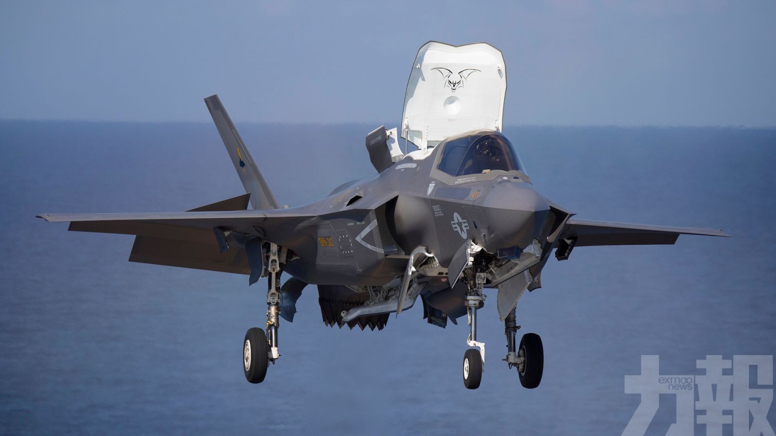 F35B與法拉利同場競速