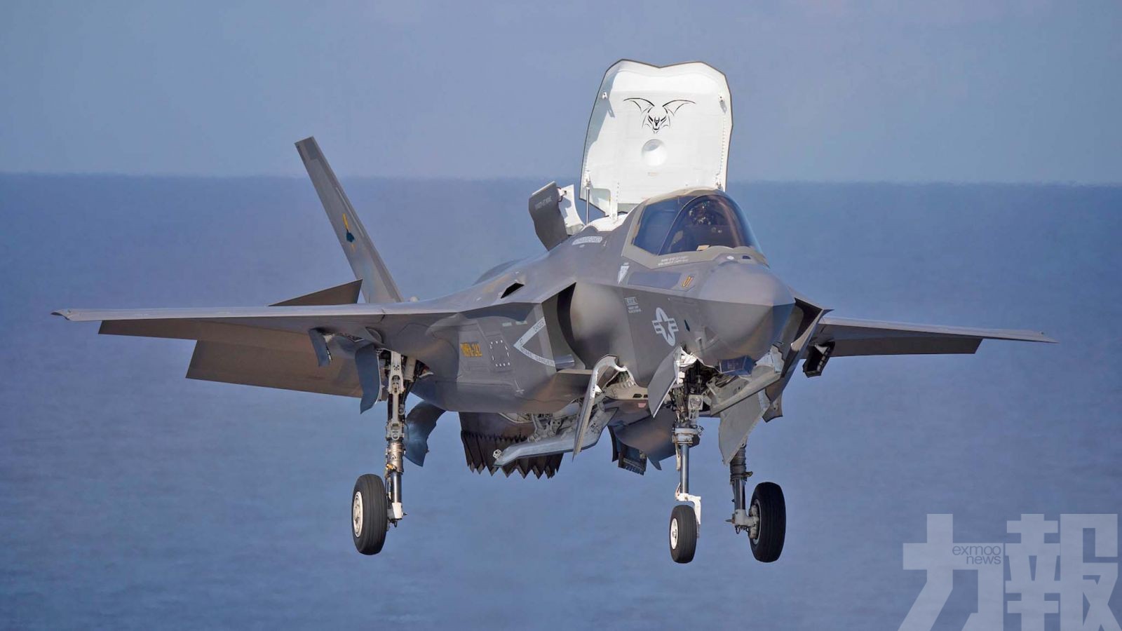 F35B與法拉利同場競速