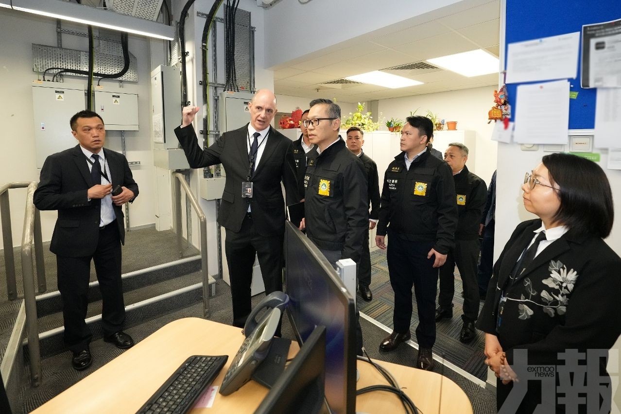 巡視娛樂場並開展防罪宣傳