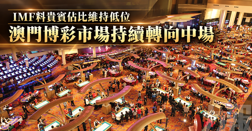 IMF料貴賓佔比維持低位