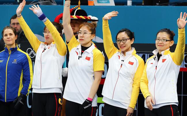 中國女子冰壺隊無緣入四強