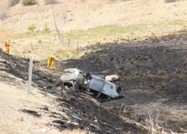 車輛失事起火一死五傷