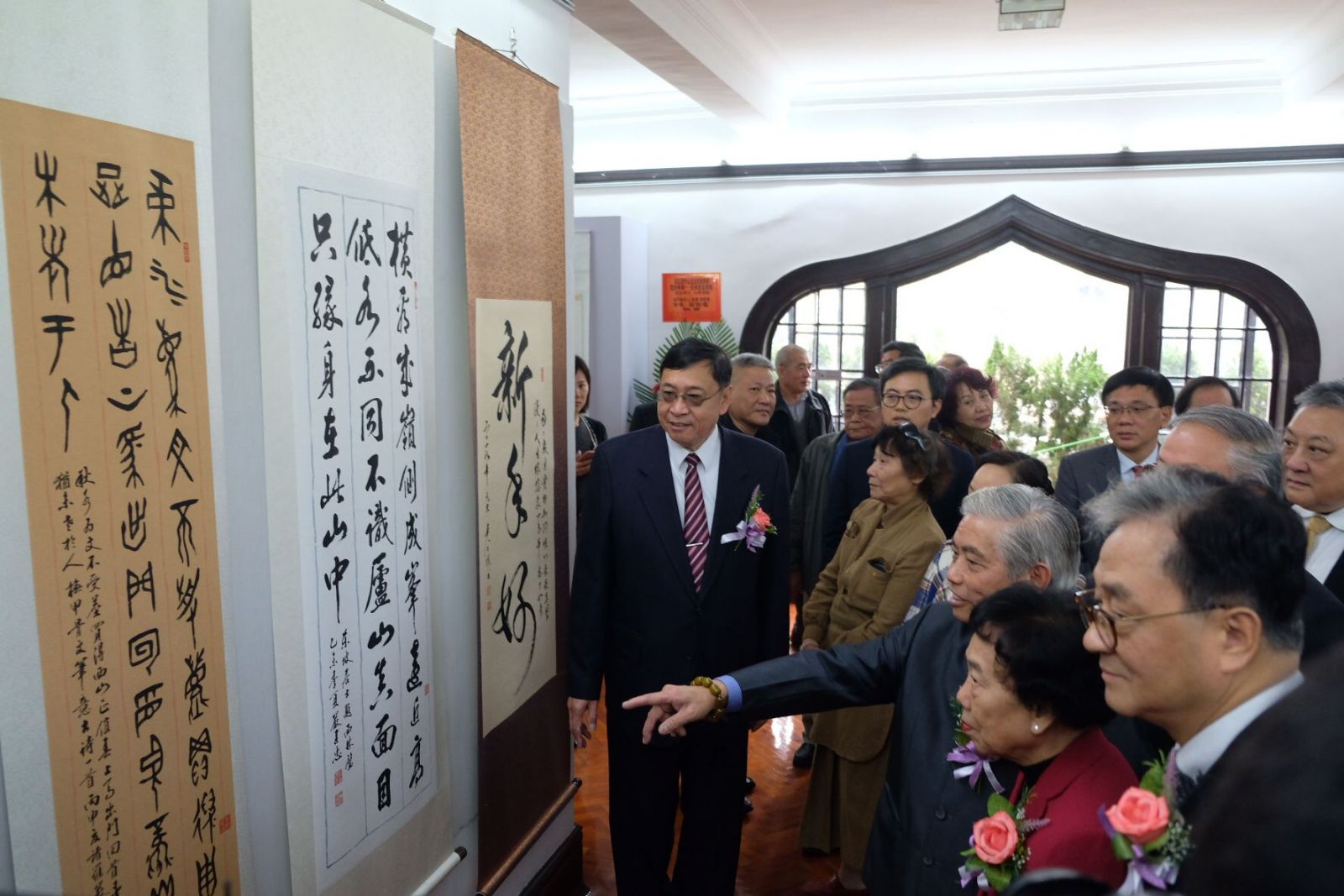 「新年新—台澳書畫聯展」開幕