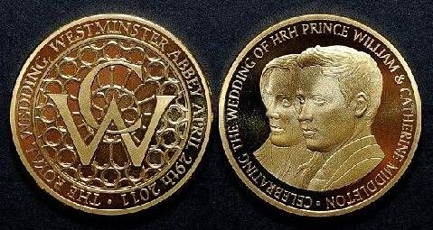 英皇家鑄幣廠推哈里大婚紀念幣