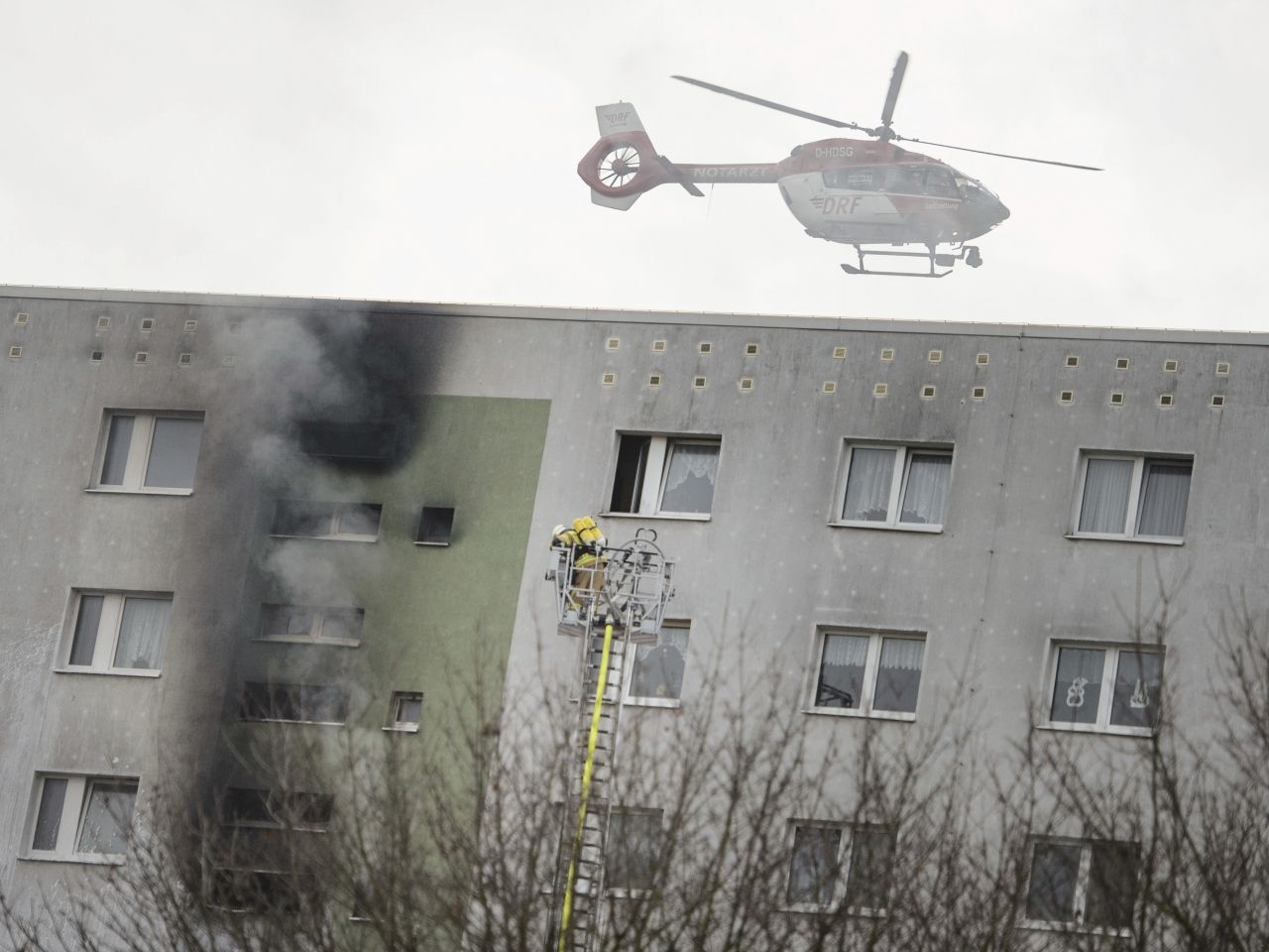 ​德國柏林住宅大廈大火18傷