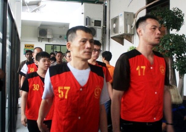 八名台灣人被判死刑