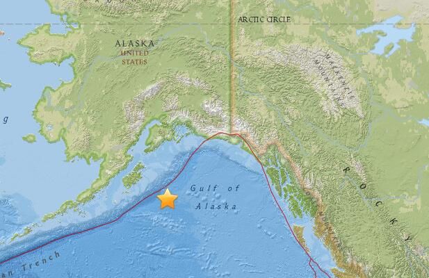 阿拉斯加南部海域8.2級強震