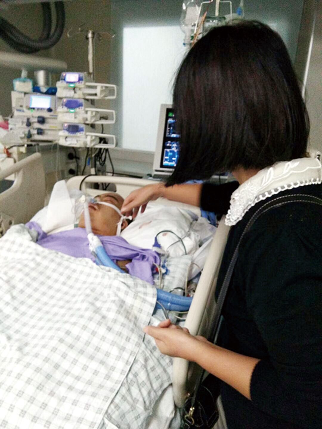 粵四女為罹血癌恩人捐款