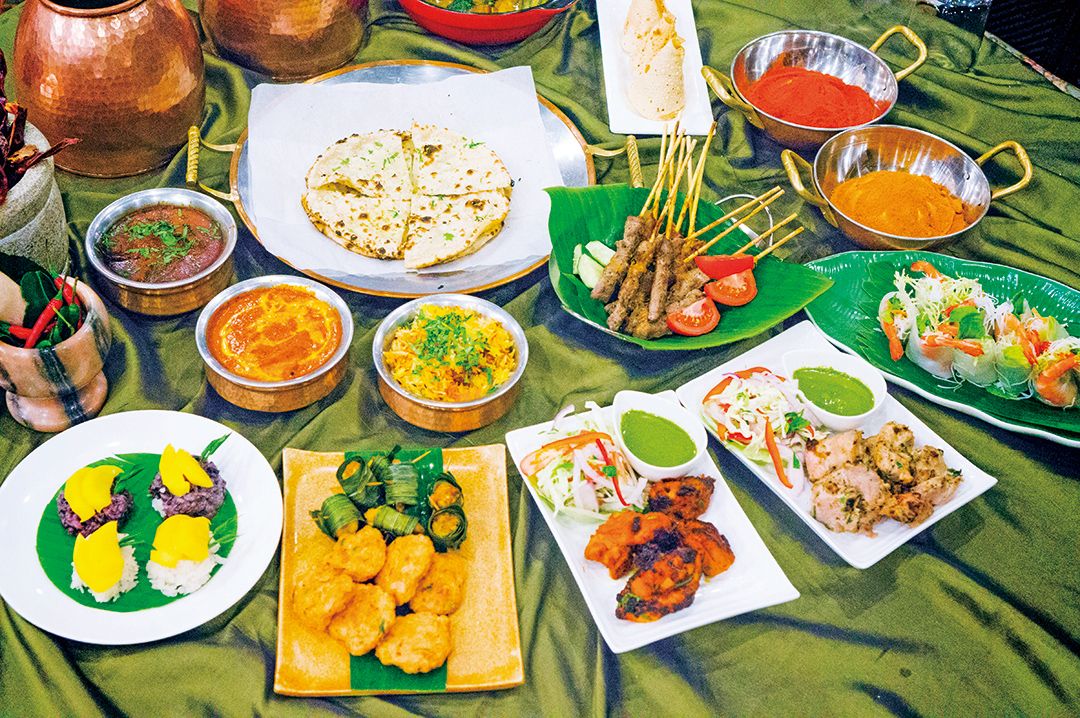 印度及泰國菜任食