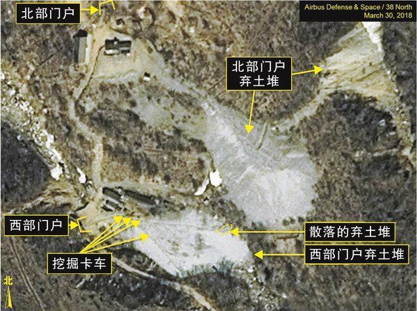 朝鮮開始拆除豐溪里核試場