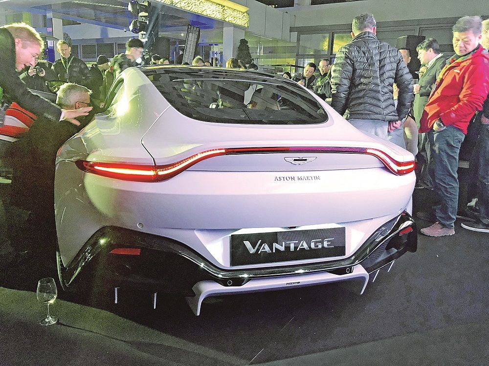 Aston Martin Vantage香港發布