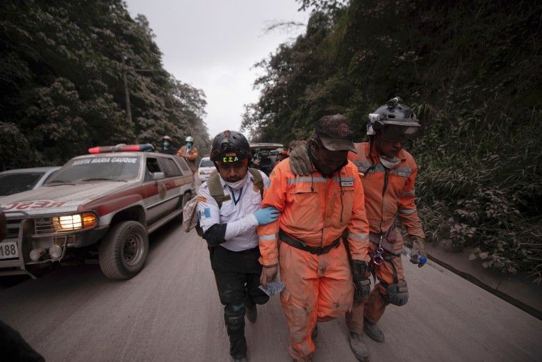 ​危地馬拉火山爆發增至25死