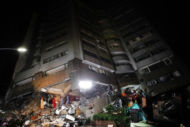 花蓮地震增至九死265人傷