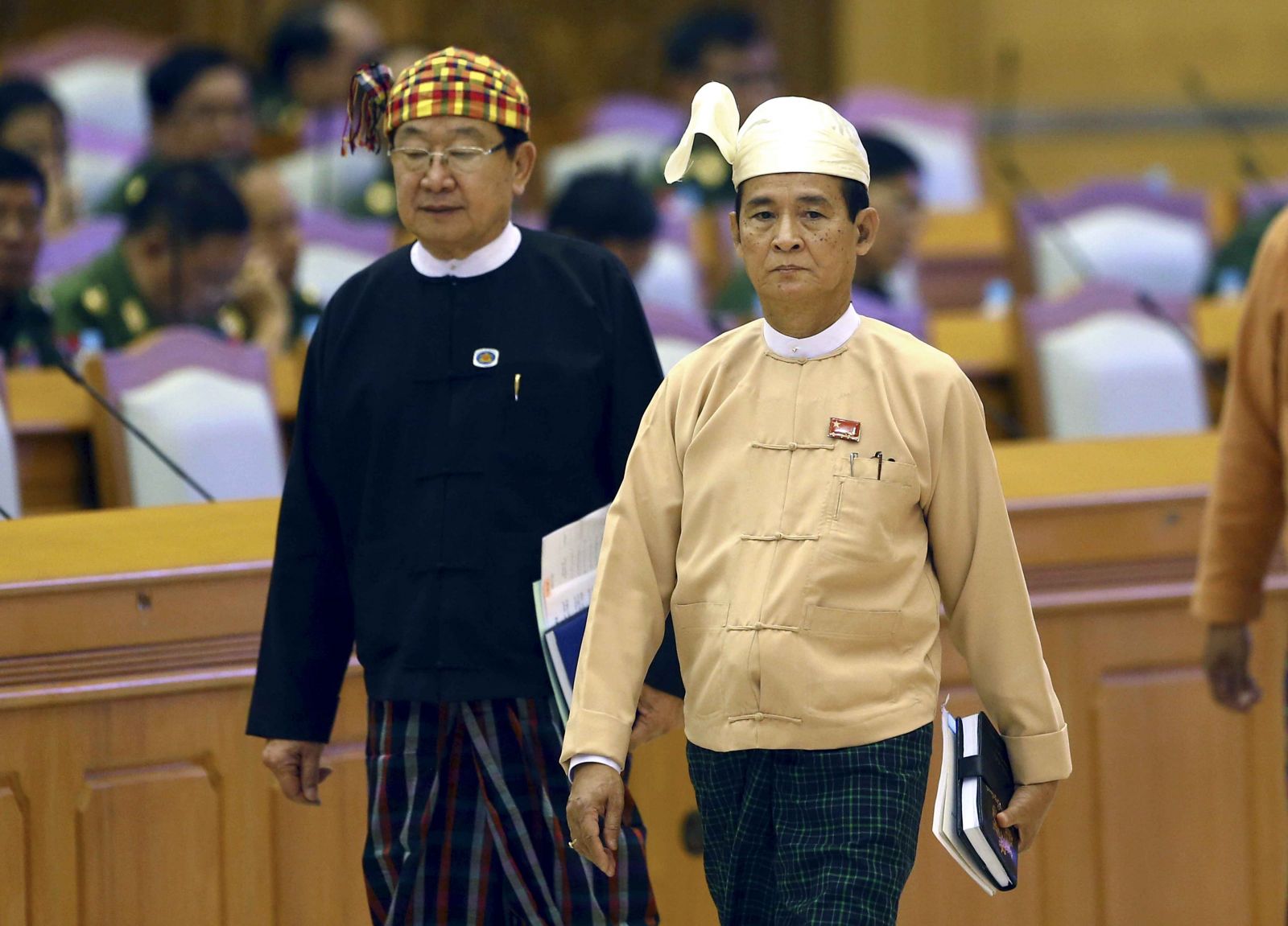 溫敏當選緬甸新總統