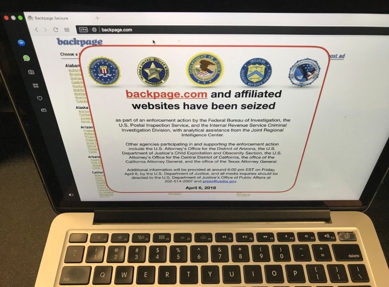 FBI查封Backpage.com