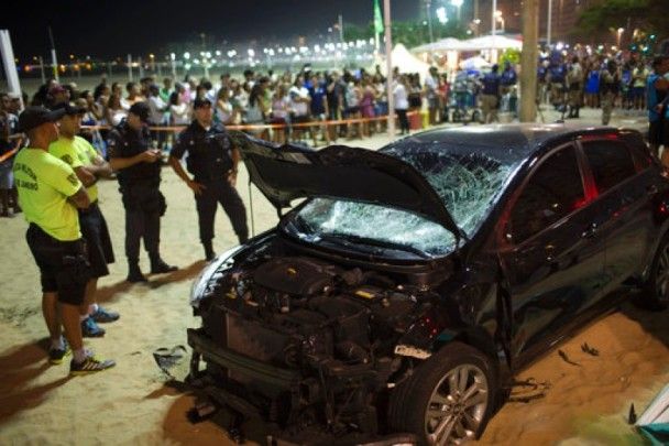 里約熱內盧汽車撞人群一死14傷