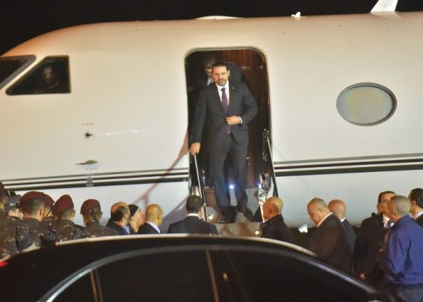 ​黎巴嫩總理哈里里回國
