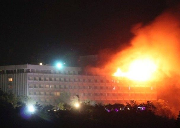 ​阿富汗洲際酒店遭襲多人死傷