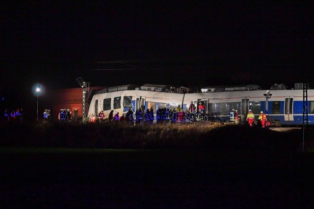 ​德國兩火車相撞47人受傷