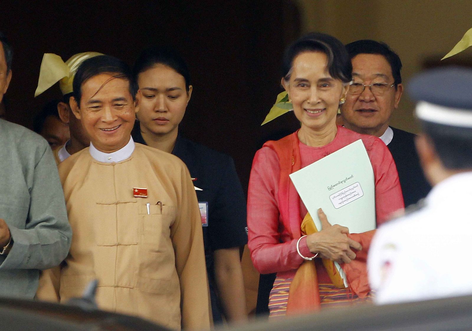 溫敏當選緬甸新總統