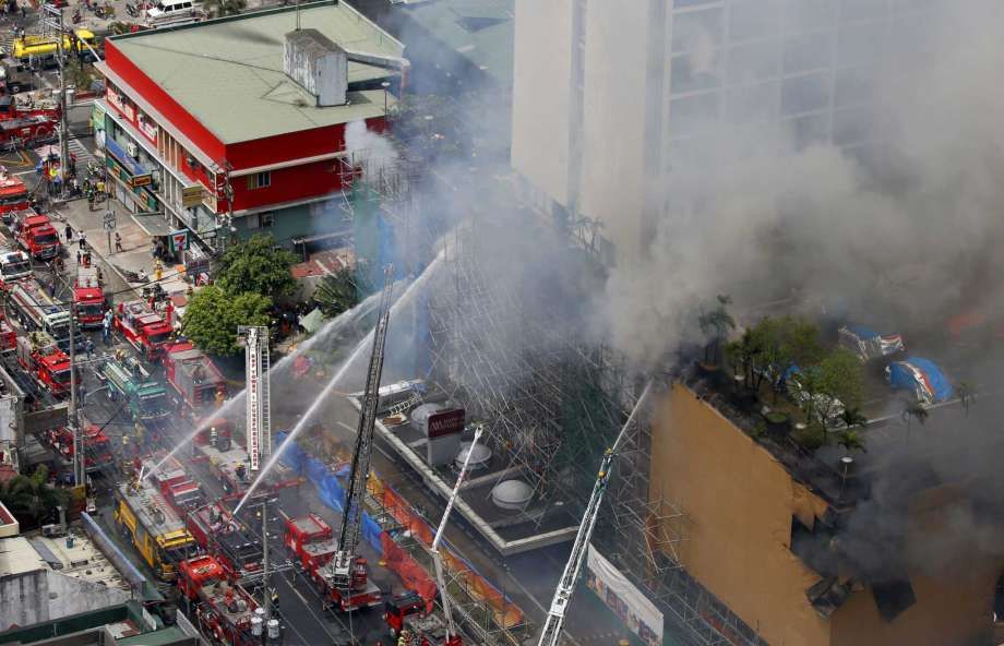 有片！馬尼拉酒店五級大火10死傷