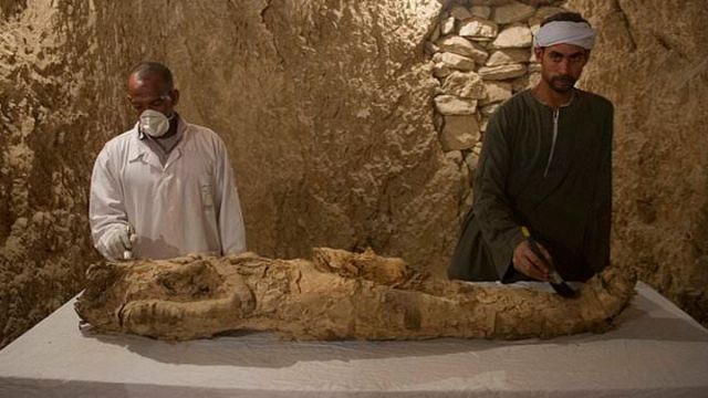 埃及古墓發現3,500年前木乃伊